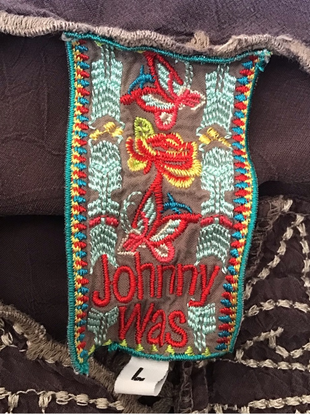 Johnny Was Ridden Tunic Blouse (L) - Picture 5 of 5